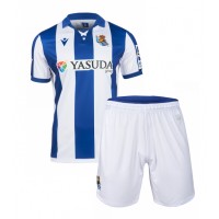 Real Sociedad Replica Home Minikit 2024-25 Short Sleeve (+ pants)